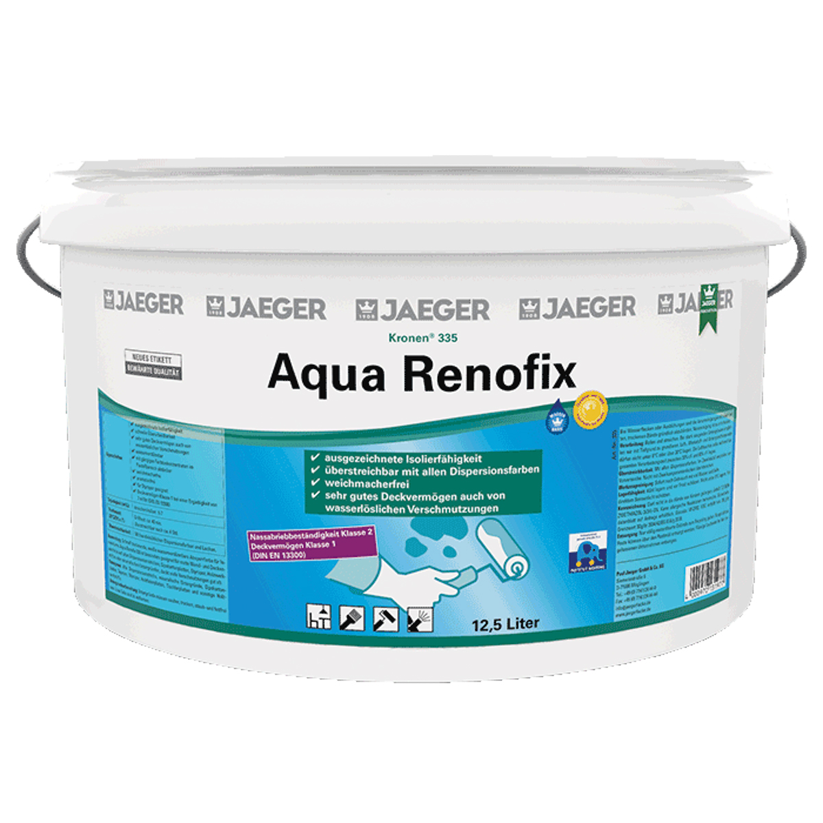 Jaeger Kronen Aqua Renofix 12,5 lt 3350800-721